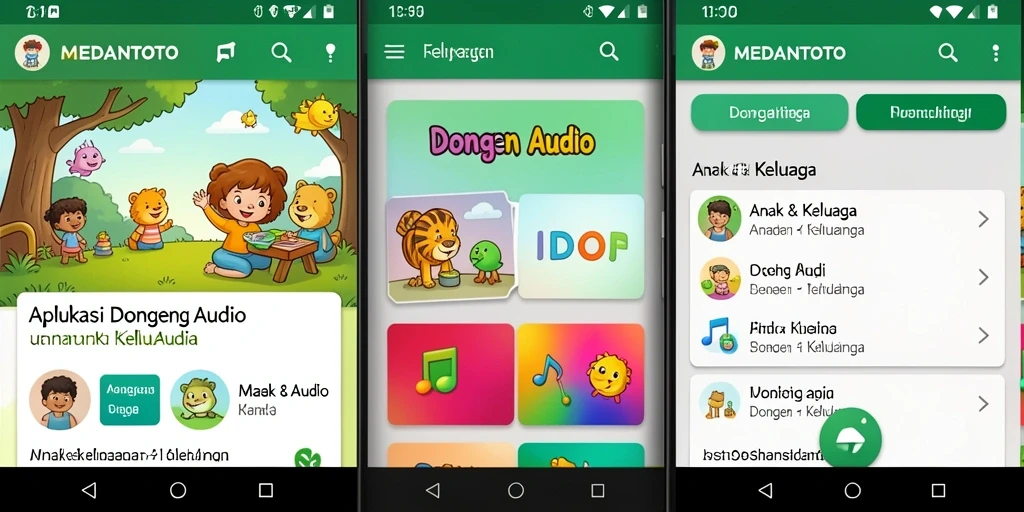 Antarmuka pengguna MEDANTOTO yang menarik untuk dan anak-anak.