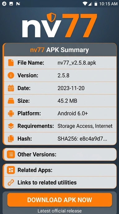 Panduan Unduh dan Instal APK nv77 untuk Android